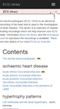 Mobile Screenshot of ecglibrary.com